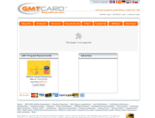 Tablet Screenshot of gmtcard.com